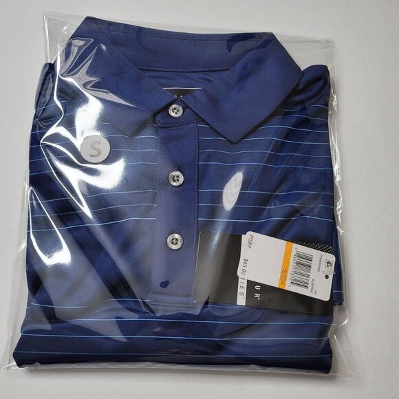 PGA TOUR Men's Stripe Polo Shirt - Picture 3 of 3